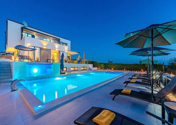 Modern With Private Swimming Pool Вилла Vrana (Zadar)